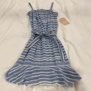 GIRLS size 8 Bella Dahl stripe dress NWT